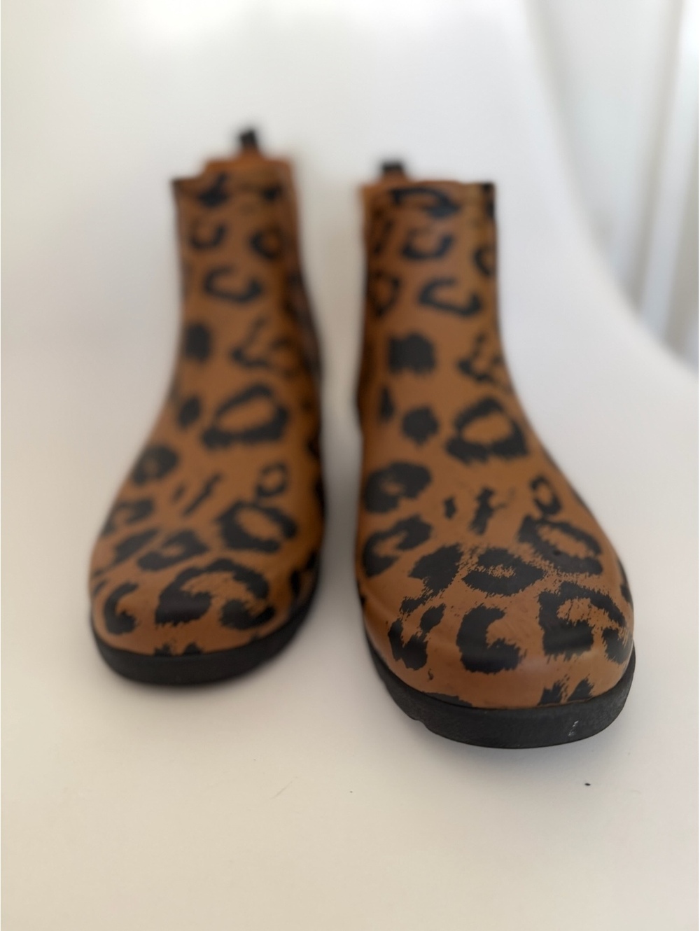 Hunter leopard print ankle rain boots - Picture 7 of 7